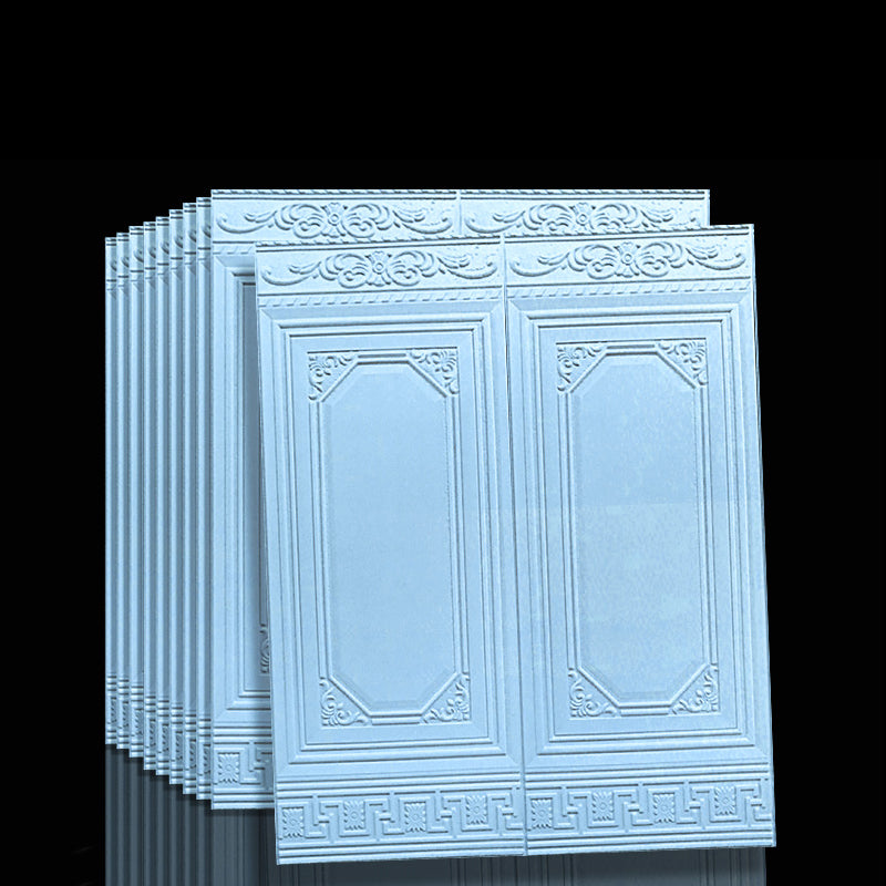 Contemporary Waterproof 3D Wainscoting Peel and Stick Indoor Wallboard