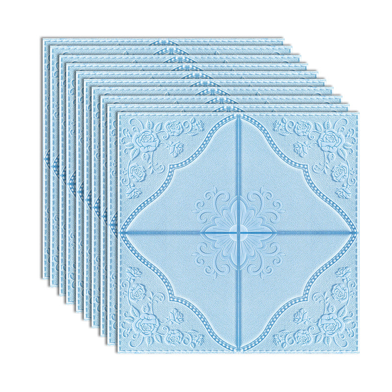 Glam Scratch Resistance Wainscoting 3D Peel and Stick Indoor Wallboard