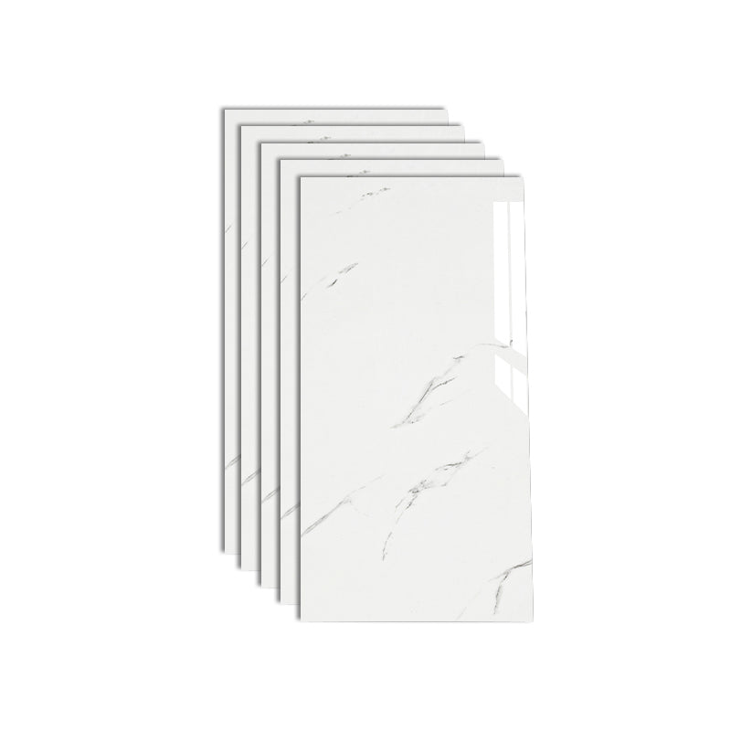 Polished Waterproof Marbling Tin Backsplash Peel and Stick Indoor Wallboard