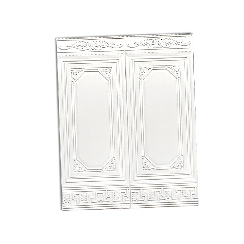 Contemporary Waterproof Wainscoting Peel and Stick Indoor Wallboard