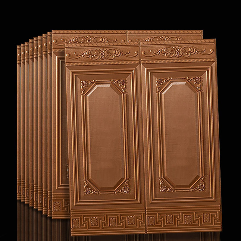 Contemporary Waterproof Wainscoting Peel and Stick Indoor Wallboard