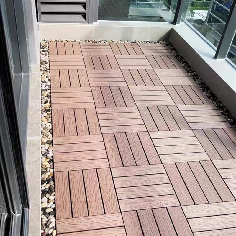 Interlocking Patio Flooring Tiles Composite Patio Flooring Tiles for Outdoor