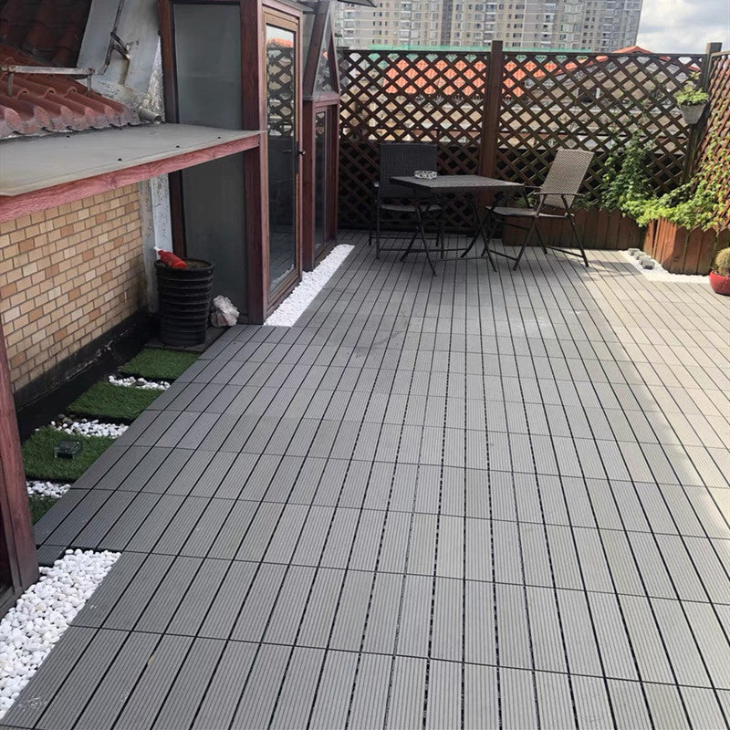 Interlocking Patio Flooring Tiles Composite Patio Flooring Tiles for Outdoor