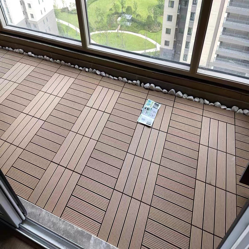 Interlocking Patio Flooring Tiles Composite Patio Flooring Tiles for Outdoor