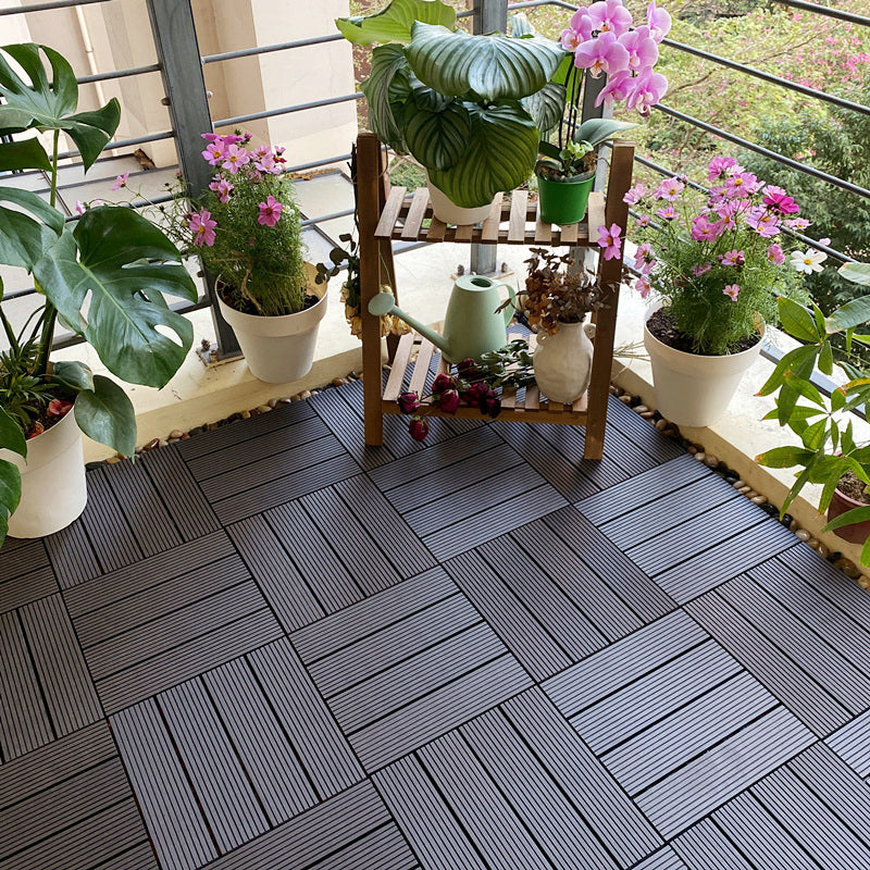 Interlocking Decking Tiles Waterproof Decking Tiles for Indoor and Outdoor