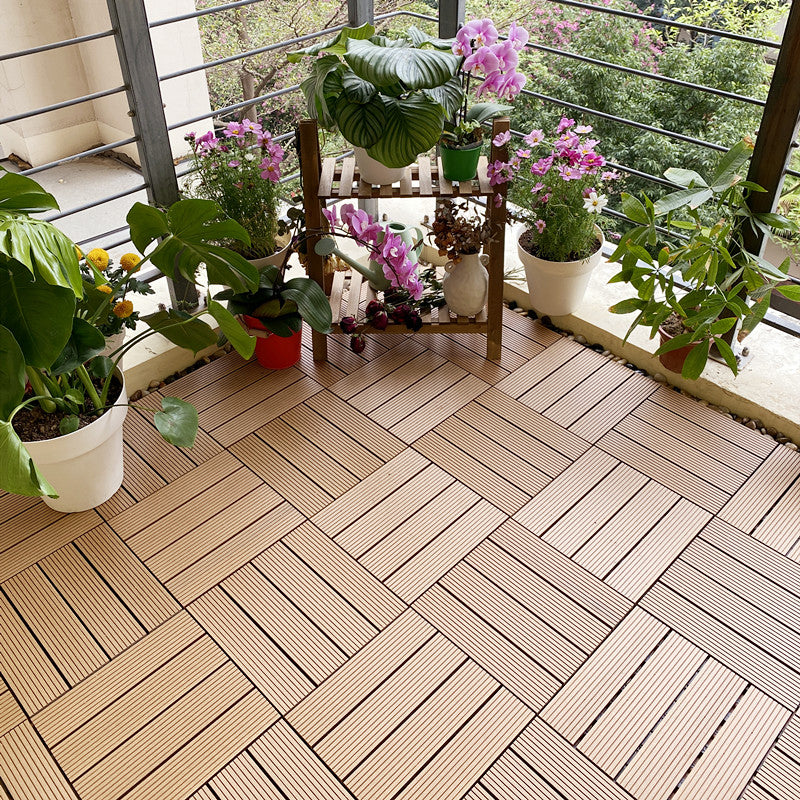 Interlocking Decking Tiles Waterproof Decking Tiles for Indoor and Outdoor
