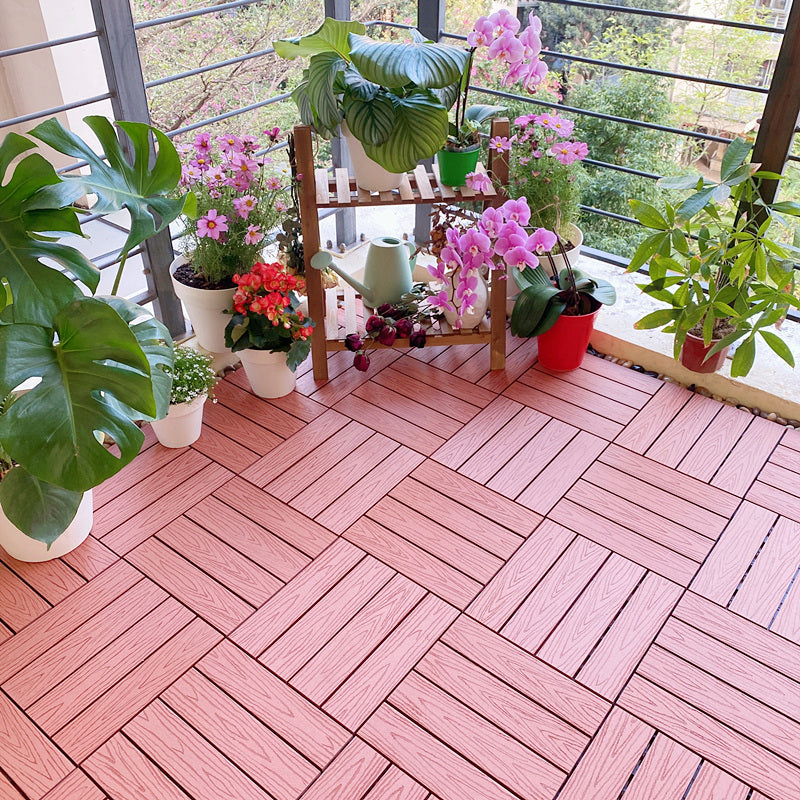 Interlocking Decking Tiles Waterproof Decking Tiles for Indoor and Outdoor
