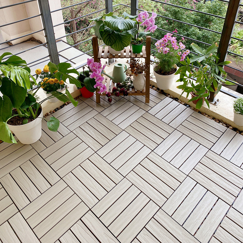 Interlocking Decking Tiles Waterproof Decking Tiles for Indoor and Outdoor