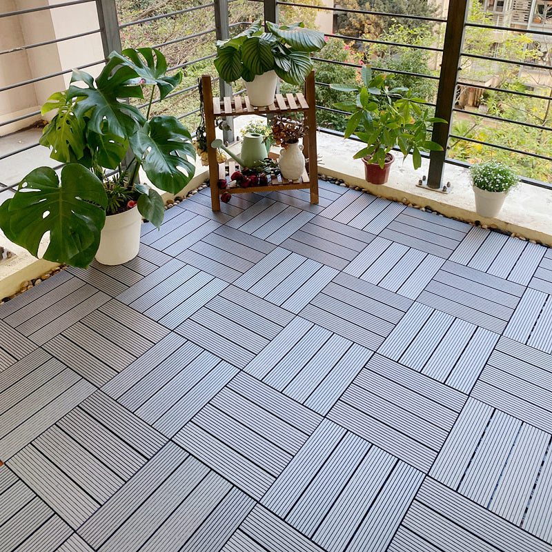 Interlocking Decking Tiles Waterproof Decking Tiles for Indoor and Outdoor