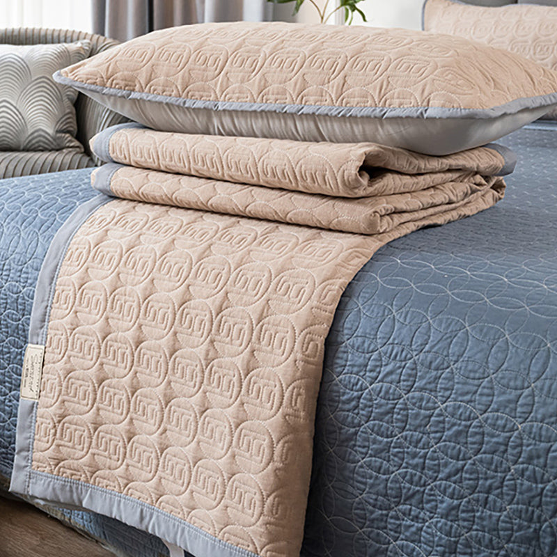 Solid Color Bed Sheet Set Cotton Basic Fitted Sheet for Bedroom