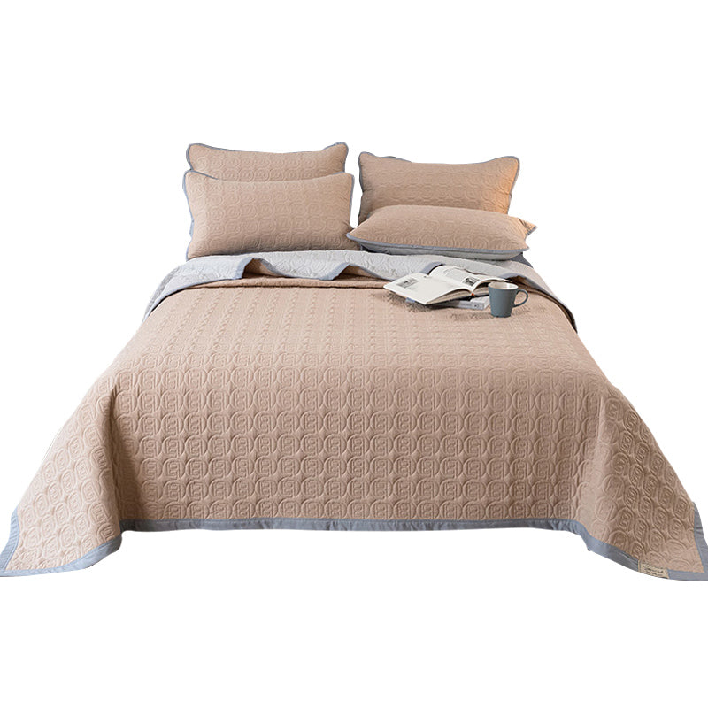 Solid Color Bed Sheet Set Cotton Basic Fitted Sheet for Bedroom