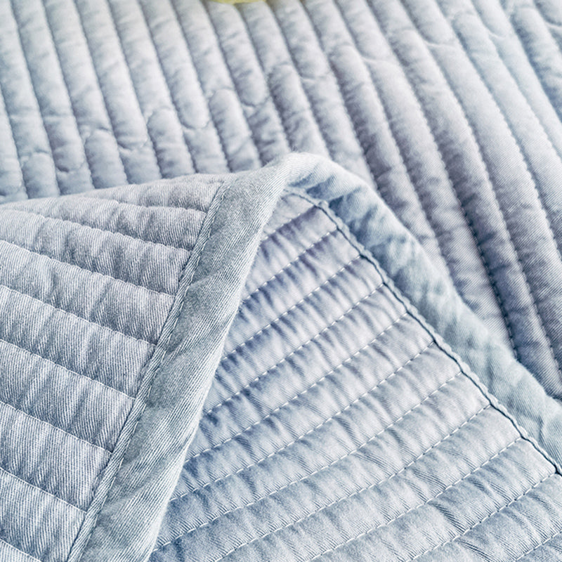 Cotton Bed Sheet Set Solid Color Basic Fitted Sheet for Bedroom