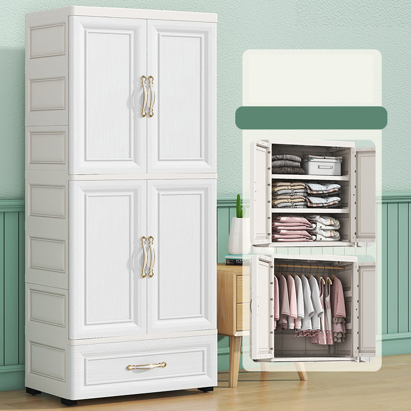 Modern Chest Scandinavian Nursery Dresser Plastic Kids Nightstand , 14.04 Inch Width