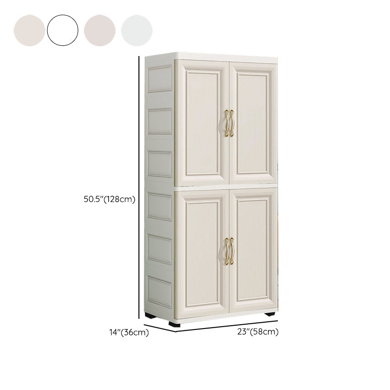 Modern Chest Scandinavian Nursery Dresser Plastic Kids Nightstand , 14.04 Inch Width