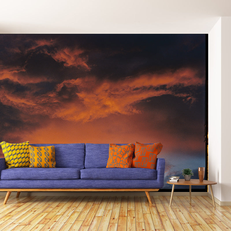 Stain Resistant Mural Wallpaper Sky Photography Indoor Wall Mural