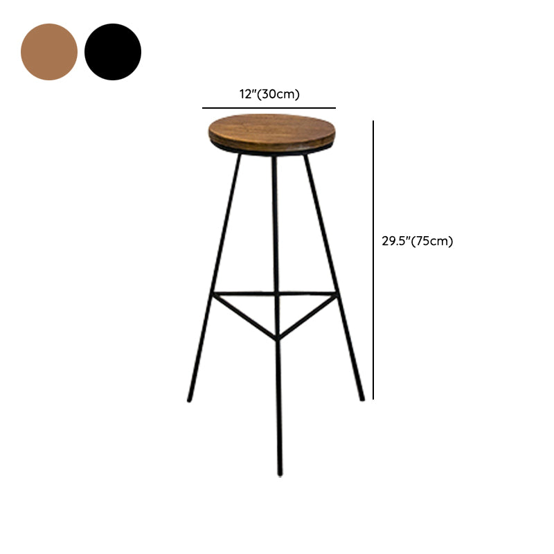 Industrial Rectangle Bar Table Set 1/2/7 Pcs Brown Wooden Bar Table Set