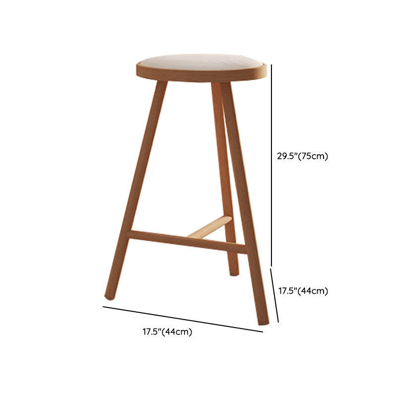 Modern Rectangle Wood Counter Table 2 Pieces Bar Table Set for Living Room