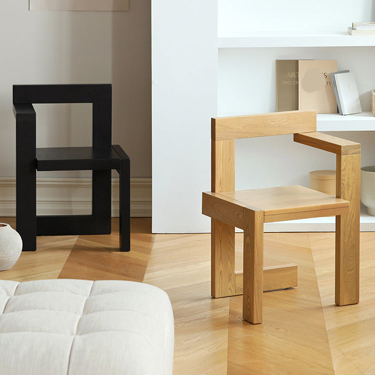 Dining Room Arm Dining Chair Home Open Back Dining Side Chair