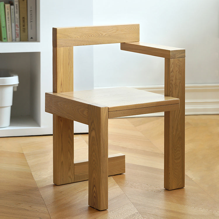 Dining Room Arm Dining Chair Home Open Back Dining Side Chair