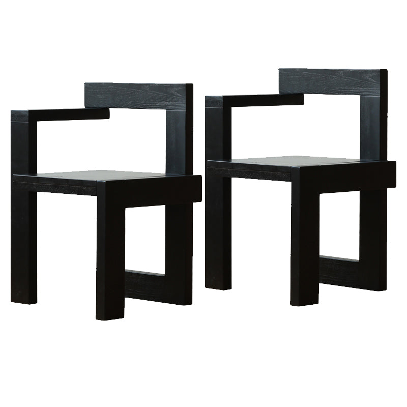 Dining Room Arm Dining Chair Home Open Back Dining Side Chair