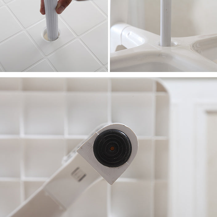 Modern Style Geometric Courtyard Table Plastic Waterproof Outdoor Table