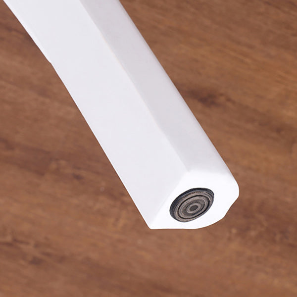 Modern Style Geometric Courtyard Table Plastic Waterproof Outdoor Table