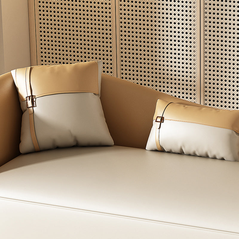 Scandinavian Upholstered Chaise Lounge Couch Leather Chaise Lounge Chair