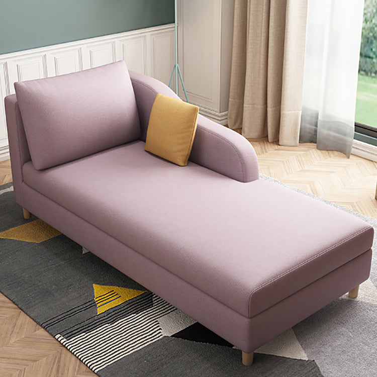 Scandinavian Chaise Lounge Chair One Armed Chaise for Living Room