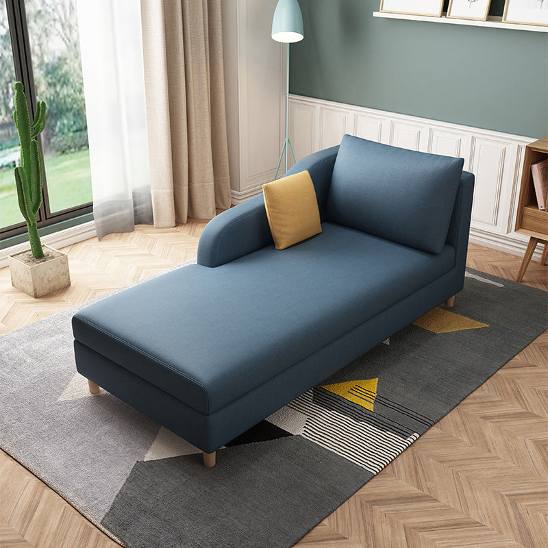 Scandinavian Chaise Lounge Chair One Armed Chaise for Living Room