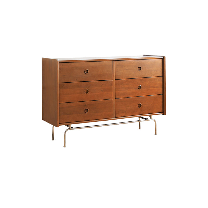 Solid Wood Storage Chest Modern Storage Chest Dresser with Drawers