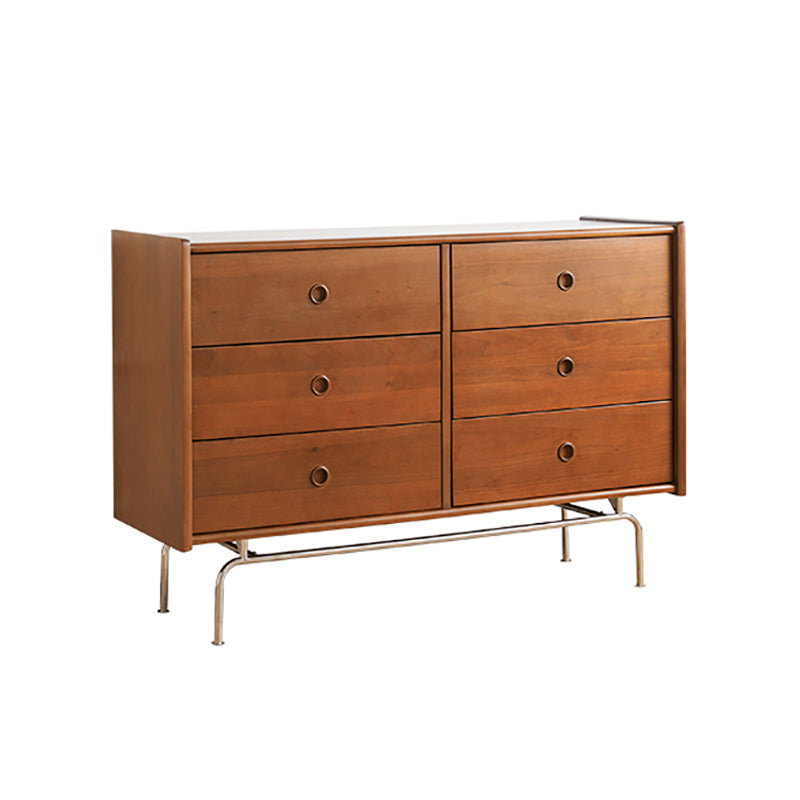 Solid Wood Storage Chest Modern Storage Chest Dresser with Drawers
