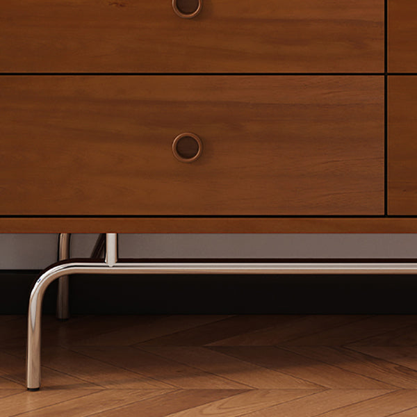 Solid Wood Storage Chest Modern Storage Chest Dresser with Drawers