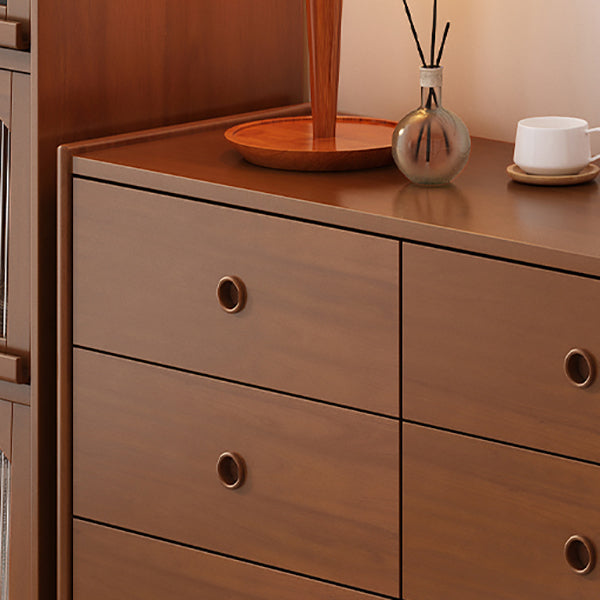 Solid Wood Storage Chest Modern Storage Chest Dresser with Drawers