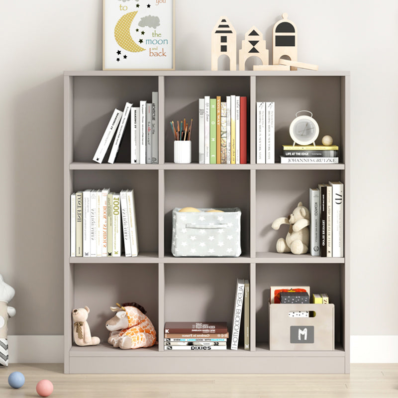 Engineered Wood Bookcase Horizontal Contemporary Standard Bookshelf