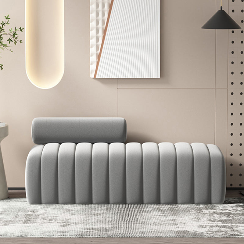 Modern Entryway and Bedroom Bench Backless Seating Bench with Upholstered