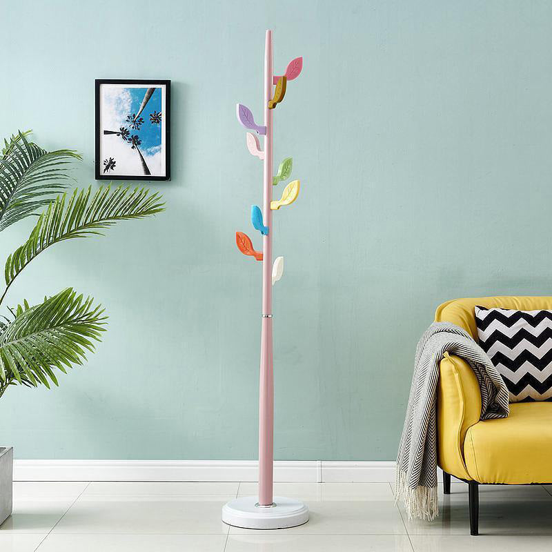 Contemporary Style Entry Hall Tree Standing Coat Rack for Living Room