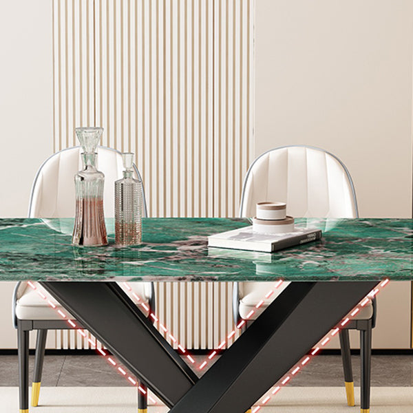 Pedestal Dining Table Modern Dining Table for Kitchen Dining Room
