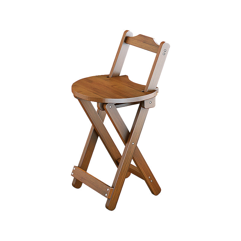Contemporary Counter Chair Armless Counter-height Stool for Living Room