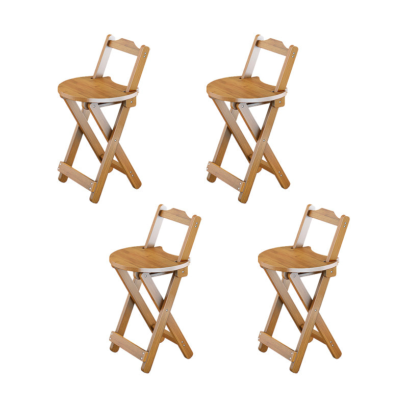 Contemporary Counter Chair Armless Counter-height Stool for Living Room