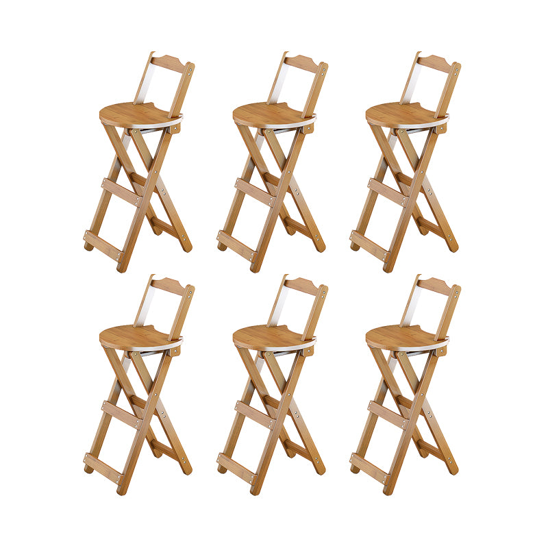 Contemporary Counter Chair Armless Counter-height Stool for Living Room