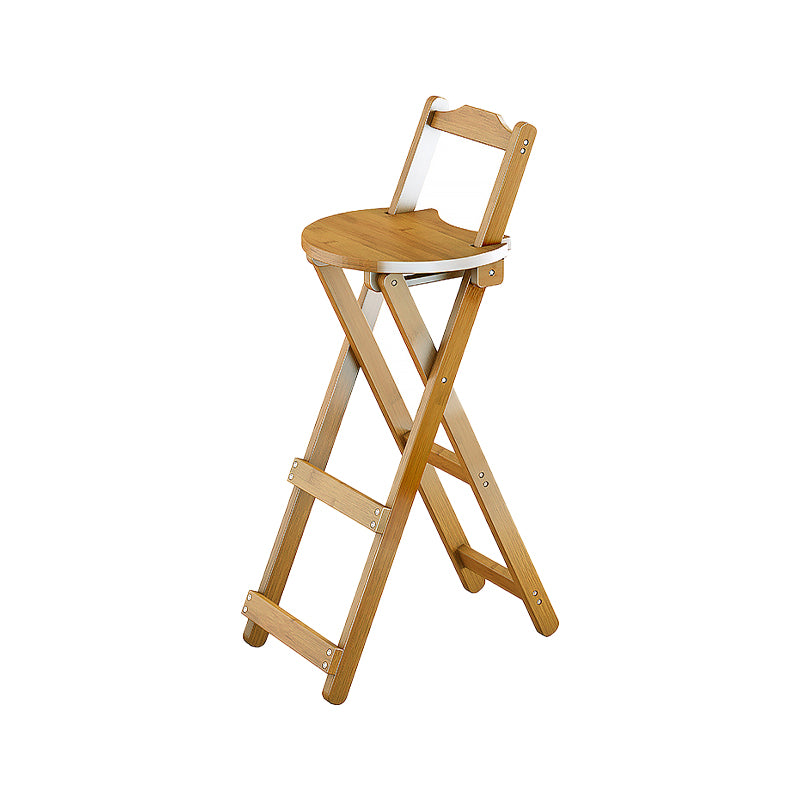 Contemporary Counter Chair Armless Counter-height Stool for Living Room