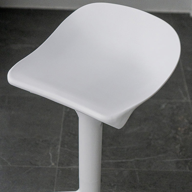 Plastic Counter Height Stools with Footrest Modern Counter Chair