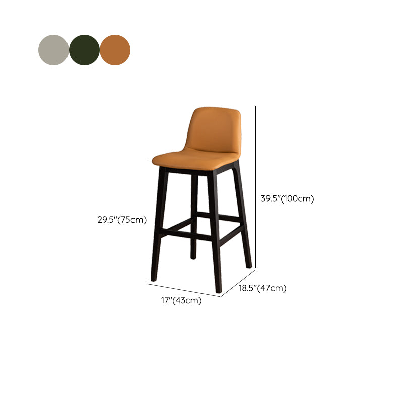 Contemporary Bar & Counter Stool Upholstered and Wood Bar Stools