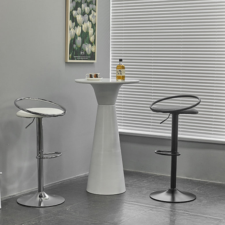 Contemporary Counter Height Stools Adjustable Bar and Counter Stool