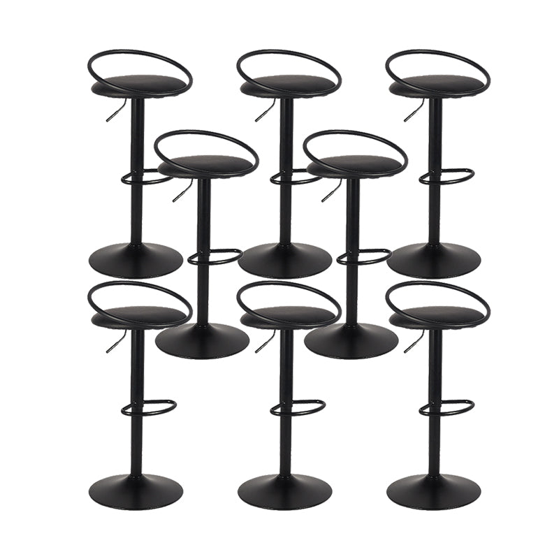 Contemporary Counter Height Stools Adjustable Bar and Counter Stool