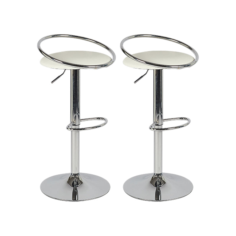 Contemporary Counter Height Stools Adjustable Bar and Counter Stool