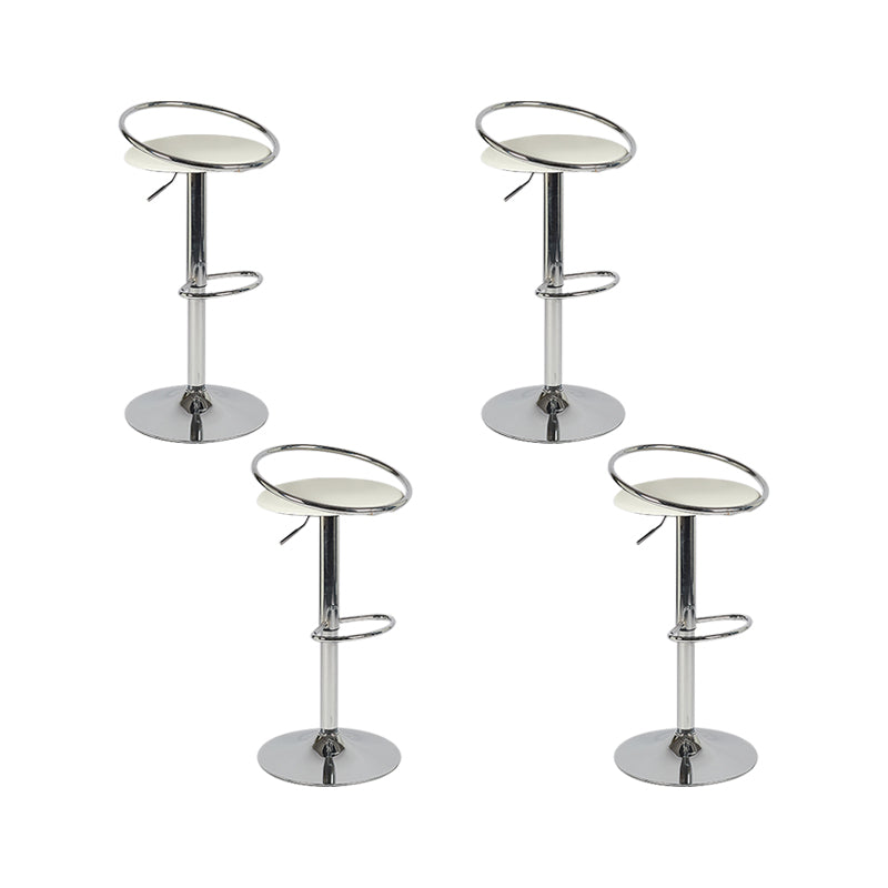 Contemporary Counter Height Stools Adjustable Bar and Counter Stool