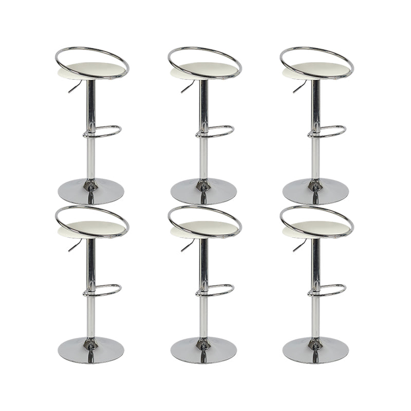 Contemporary Counter Height Stools Adjustable Bar and Counter Stool