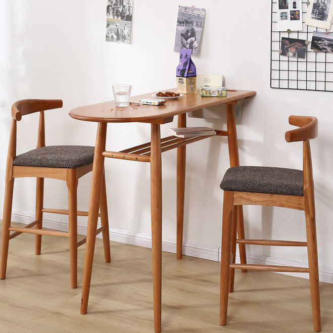 Modern Counter-height Pub Table Solid Wood Counter Height Dining Table