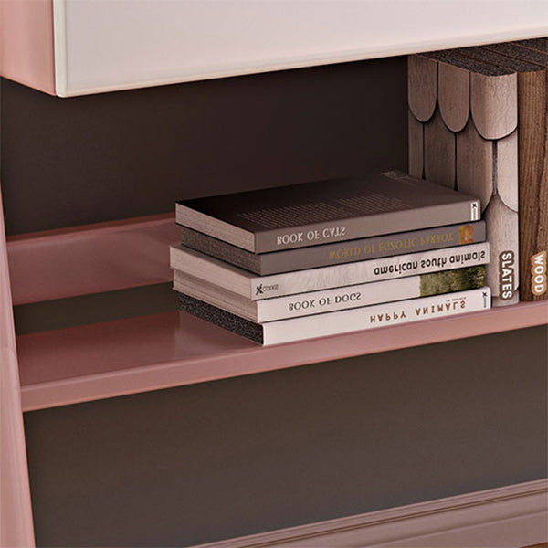 Writing Desk with Storage Drawer Solid Wood Multifunctional Lifting Home Study Desk